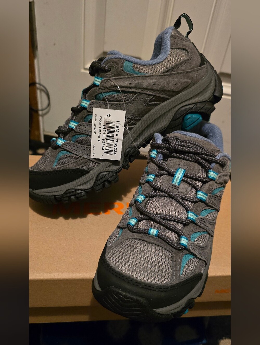 Merrell Moab 3 Waterproof Women's Hiking Shoes - Gray